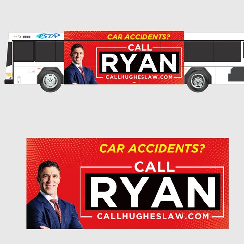 Bus Ad for Lawyer - Need diff styles Design by Sketch Media™