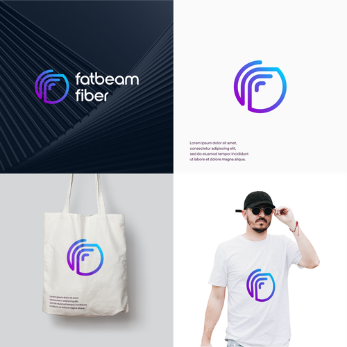 Fatbeam Fiber logo-ontwerp door Hants ℠