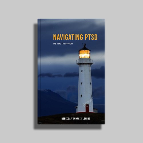 Design a book cover to grab attention for Navigating PTSD: The Road to Recovery Réalisé par Redworks