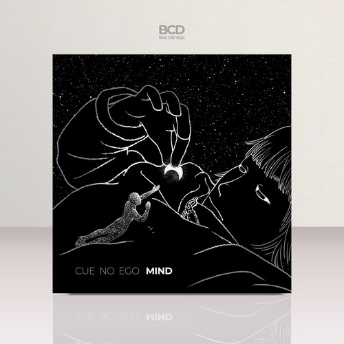 コンペ「Spiritual, Nature, Cosmic - Design an Album Cover for new band」のデザイン by BCD∞さん 