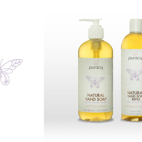 Create Whimsical Line Art Illustration for Organic Soap & Lotion Company Design by Pierre Ester