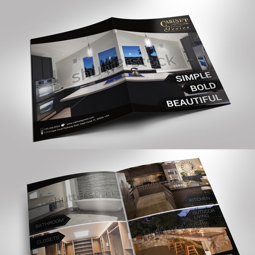 Design di Cabinet Genies needs a new brochure! di CM Design Department
