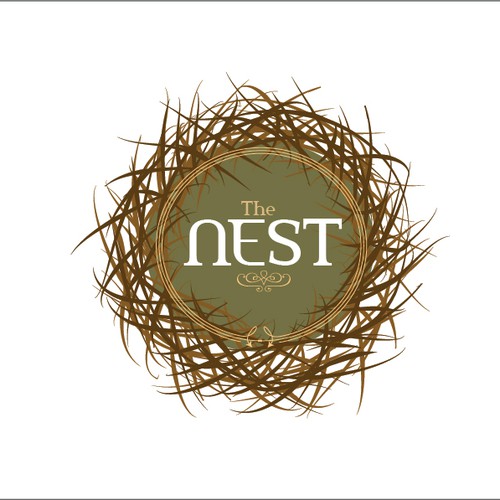 Design logo for the Nest por illumina graphics