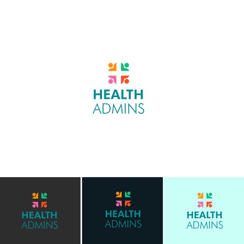 Be the designer that created the coolest healthcare software logo with Health Admins!!!! Design by TaylorTwo