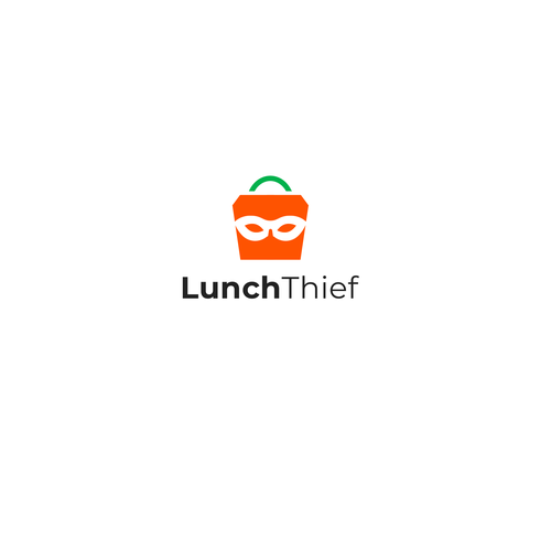 LunchThief Mobile App Logo Design by Striker29