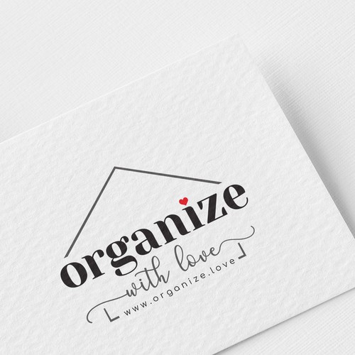 Logo design for professional organizing company-ontwerp door aquamarine d e s i g n