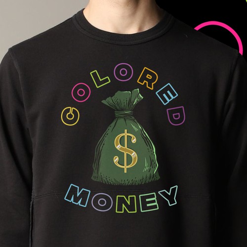 Colored Money Brand Contest Design by HATO.