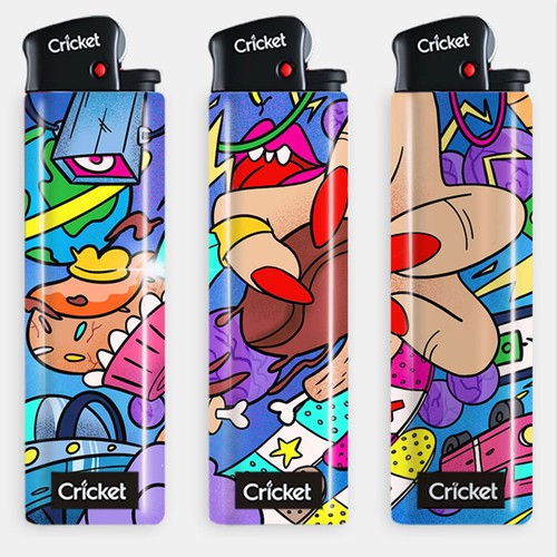 Design a Cricket Lighter Collection [MULTIPLE WINNERS] Design by BigLidowski