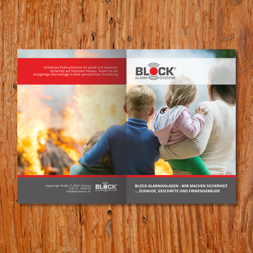 Proposta di design per un contest della categoria Brochure realizzata da Barinix