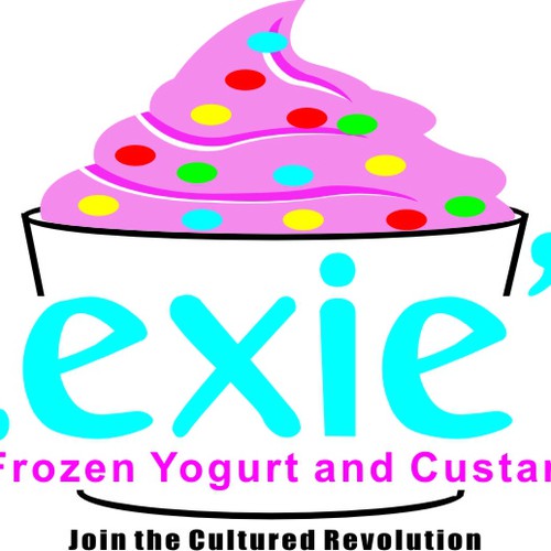 Lexie's™- Self Serve Frozen Yogurt and Custard  デザイン by tyo16