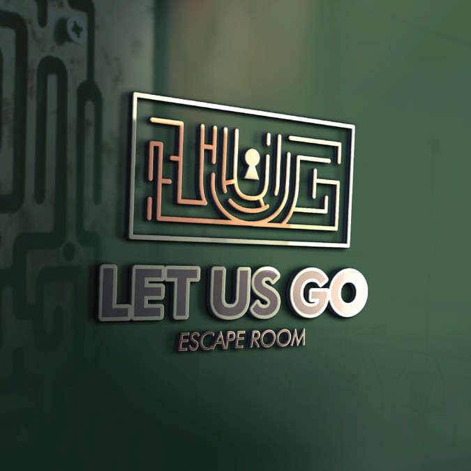 Design A Logo For Let Us Go Escape Rooms Logo Design