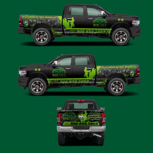 Truck wrap design Design by J.Chaushev