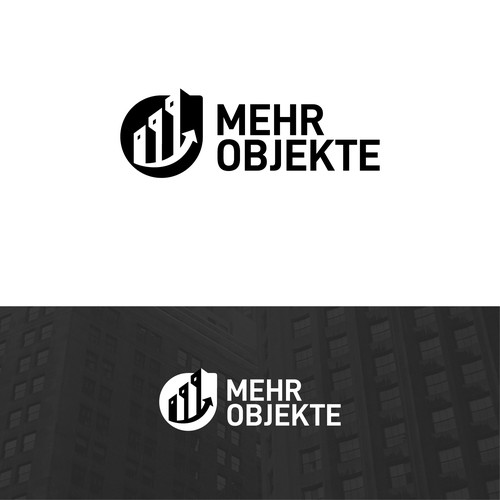 Corporate identy and logo for real estate marketing agency Design by a.mjb