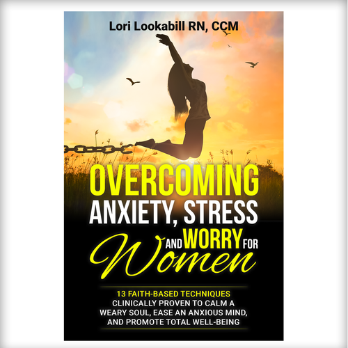 Creative book cover that incites feeling of peace, health and strength appealing to women Design by N&N Designs