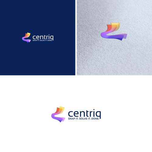 Centriq logo Design by ALdesign_