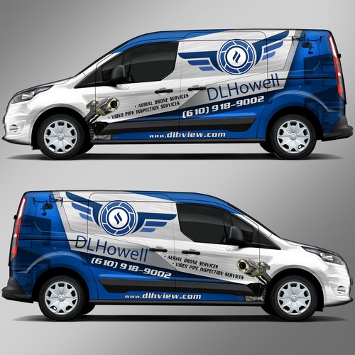 We are an engineering firm in need of a sharp design for a van wrap Design by Lumina CreAtive