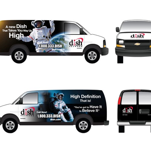 Diseño de V&S 002 ~ REDESIGN THE DISH NETWORK INSTALLATION FLEET de ironmike