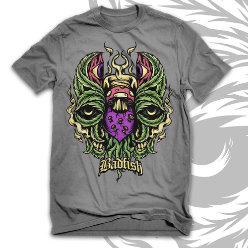 Badfish: A Tribute to Sublime T Shirt Design by brightoneart