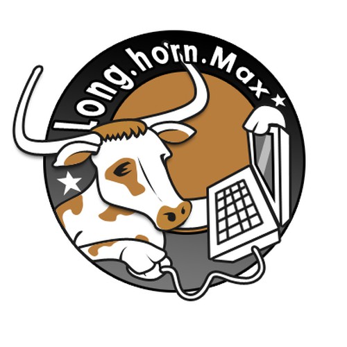 $300 Guaranteed Winner - $100 2nd prize - Logo needed of a long.horn デザイン by arnaudf