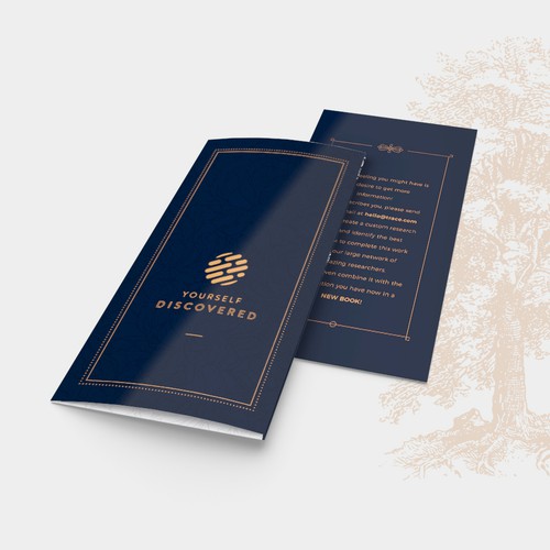 Design timeless marketing pamphlet for affluent customer デザイン by Luz Viera Studio