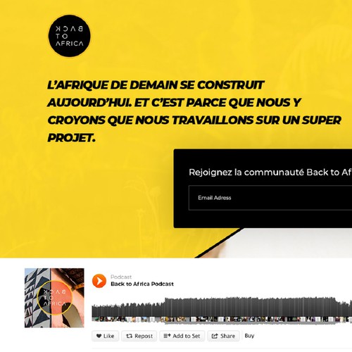 Landing page design contest entry by LogoBuzz