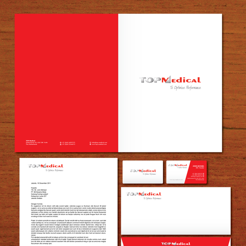 New stationery wanted for TOP Medical Réalisé par BramDwi