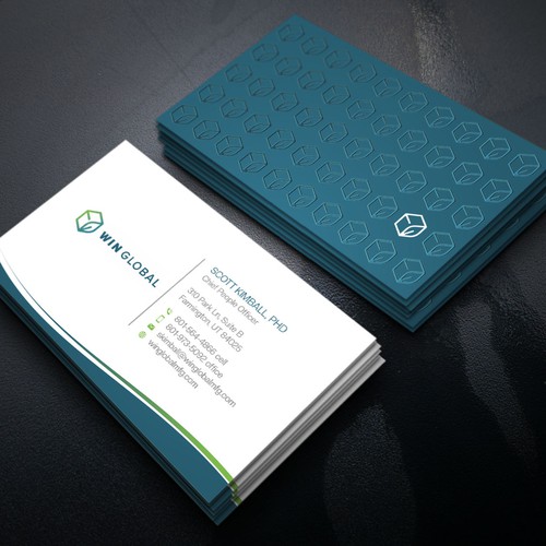 WIN Global Business Card Design-ontwerp door Xclusive16