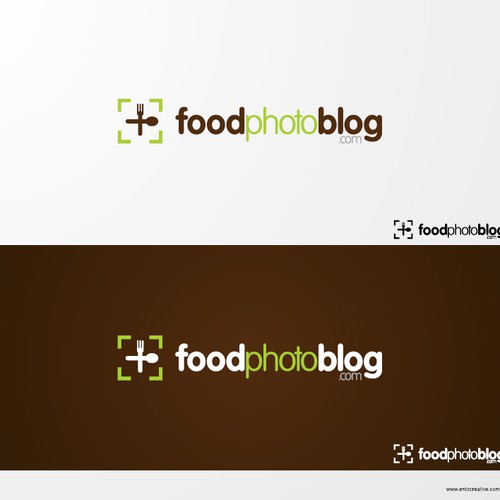 Logo for food photography site Design by Dendo