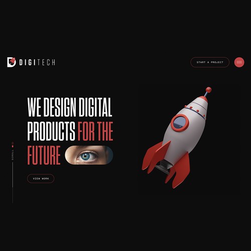 Modernized Rocket Graphics Design Branding Asset Design von Khalid-art