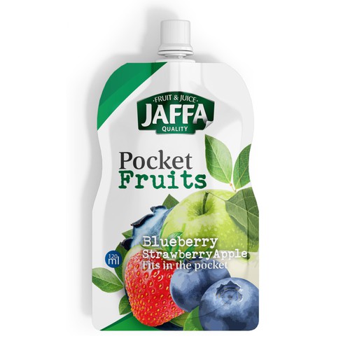 Diseño de Develop Concept Design for Jaffa "Fruit in Pocket" adults’ fruit and berry puree de syakuro