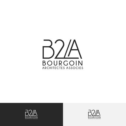 "Create an elegant and contemporary logo for our architectural firm" winning Postcard, flyer or print