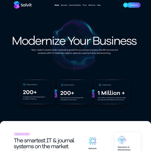 Design a new wordpress theme for an IT company in Norway Design by Jasmin_A (AMPLE)