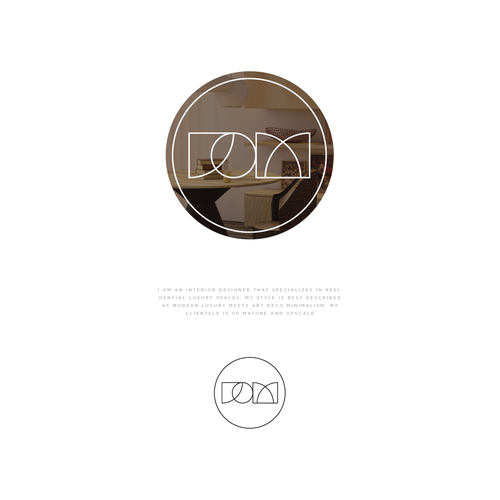 3 Letter Minimalistic interconnected Logo with Clean Lines Design by Vaart™