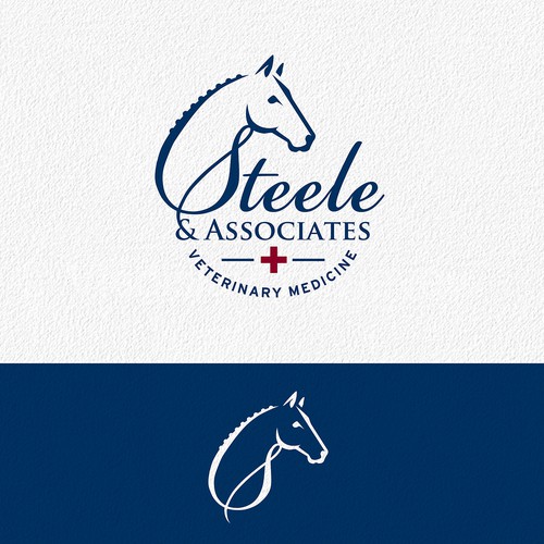 Equine Sports Medicine Veterinary Practice looking for a strong logo - Sophisticated. Abstract. Clean Lines. Emblem Pref Design by Painted Pony Studios