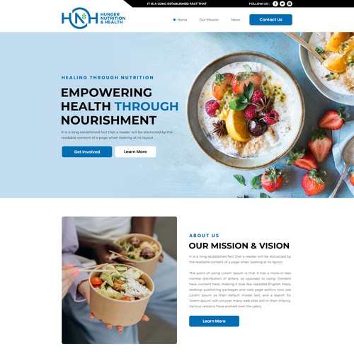 WordPress theme design contest entry by ✨Design Genie✨