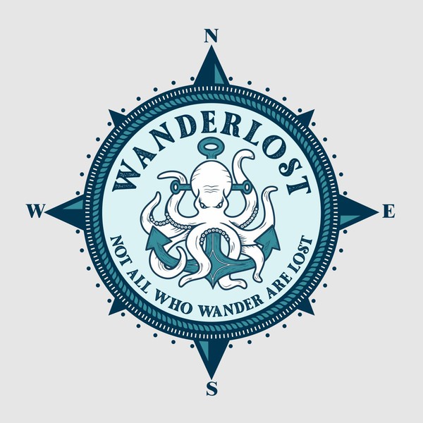 Design by Yudiesain titled "logo contest WANDERLOST"