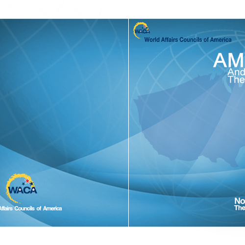 Designs | Program booklet cover for global affairs conference in ...