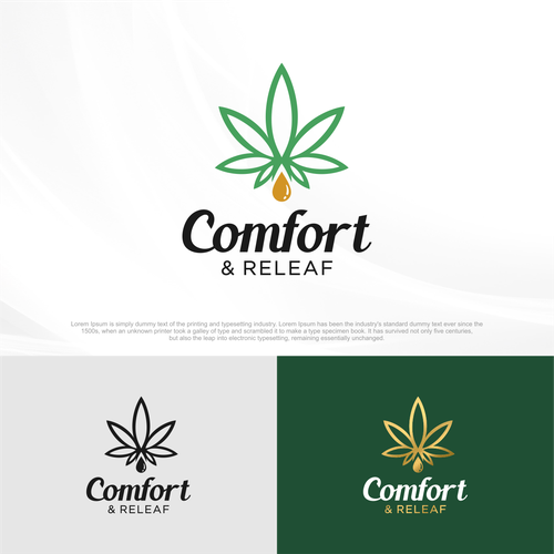 Luxurious trendy logo for a CBD store Design by ©RICK!