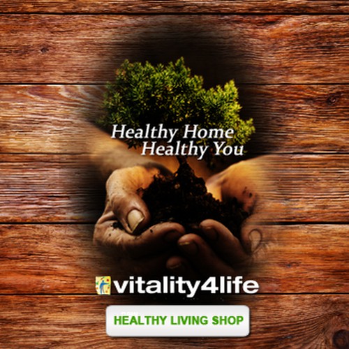 banner ad for Vitality 4 Life Design by Veacha Sen