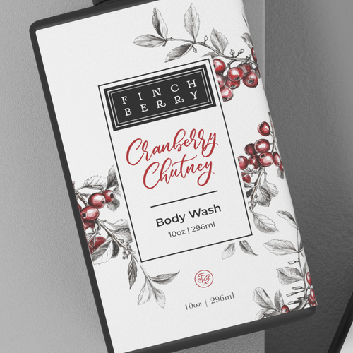 Create body wash label for large bath and body company Design by ilonaGi