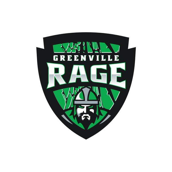 Design by Gandesign titled "GREENVILLE RAGE"