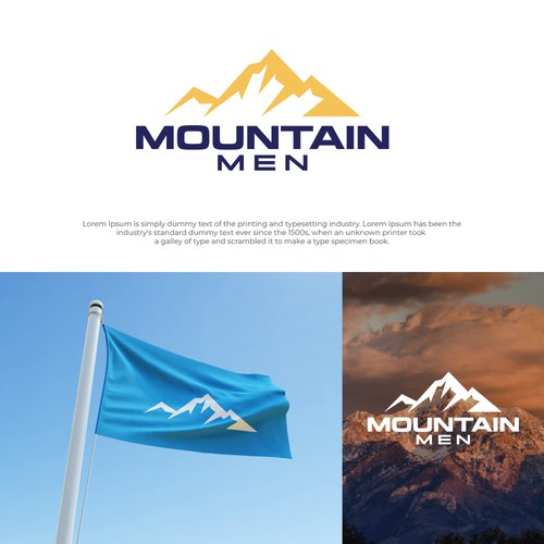 Mountain Men Logo Design by Fast Studio⚡