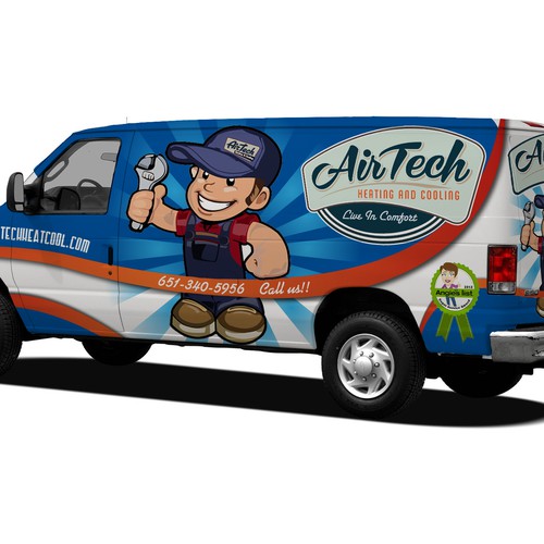 Create the next signage for Airtech heating and cooling Design by Cancelluca Design