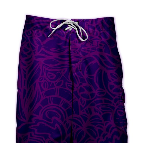 Hawaiian Tribal Shorts Clothing Or Apparel Contest   Attachment 53937561