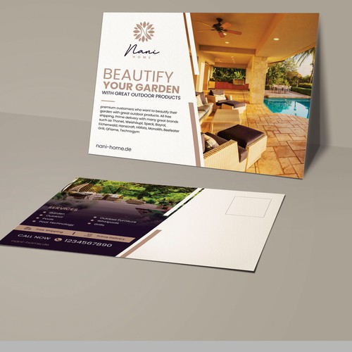 Postcard, flyer or print contest entry by DezinDragonz