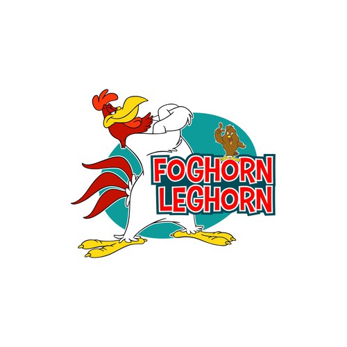 Foghorn Leghorn Decal Design Design by kukai