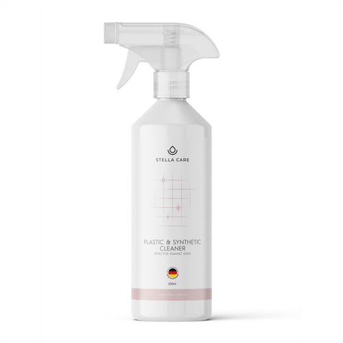 Product Label for a Cleaning Spray Design by Packagingholic