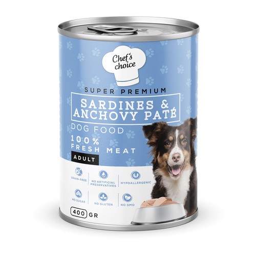 Design a super premium pet food packaging! Design by Dimario Moretti