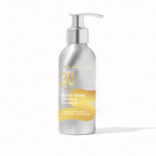 Luxury Sunscreen Label Design by Nadya Nadya
