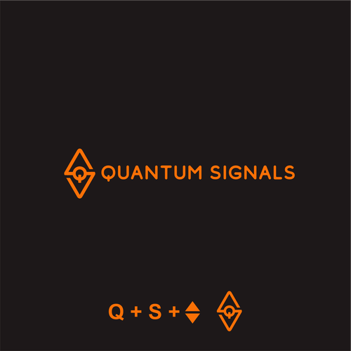 Logo for software company that does GenAI + Quantum for Trading - Quantum Signals Design by Artventure-